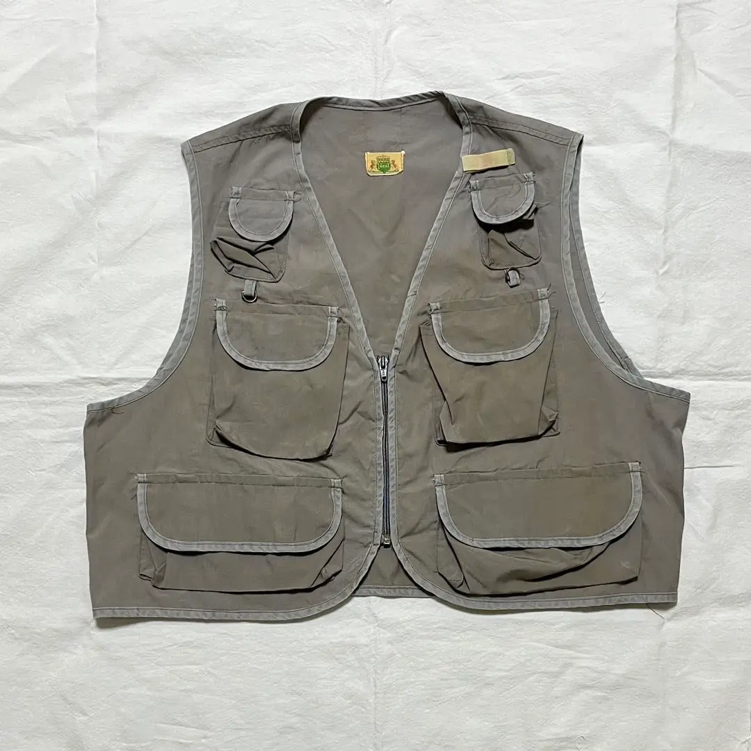 70s〜80s ideal アイディール　フィッシングベスト Ideal fishingvest アイディール ベスト フライ ビンテージ