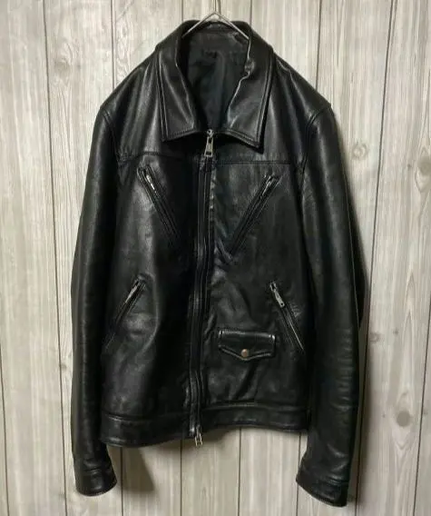 Thumbnail of Lounge Lizard Collared Riders Leather Horsehide Reverse-Y