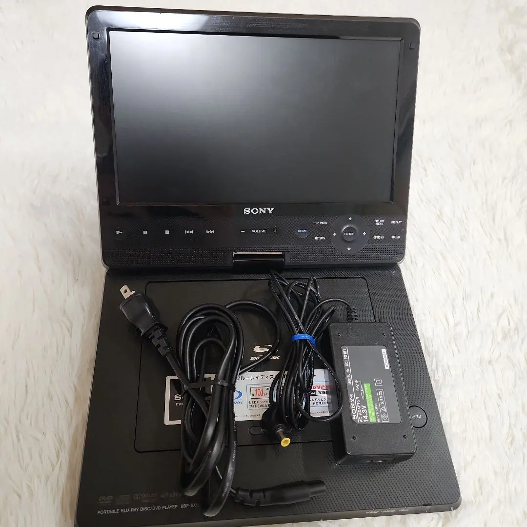 SONY ポータブルブルーレイプレーヤー BDP-SX1 ☆美品☆ ソニー SONY BDP-SX1 ポータブルブルーレイプレーヤー
