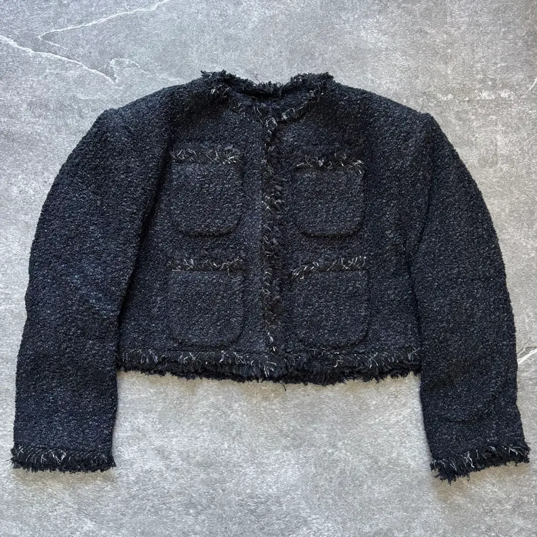 2025年最新】sacai ノーカラージャケットの人気アイテム - メルカリ