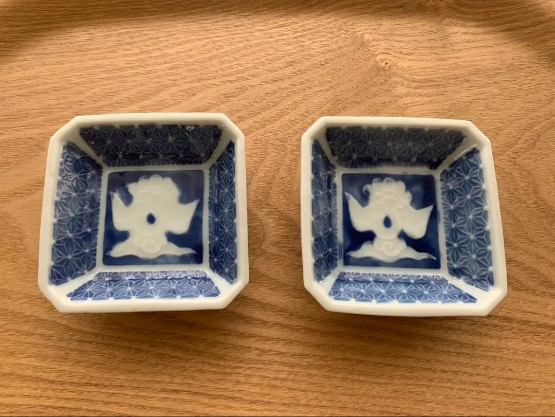 瀨戶燒小碟2件 的縮圖