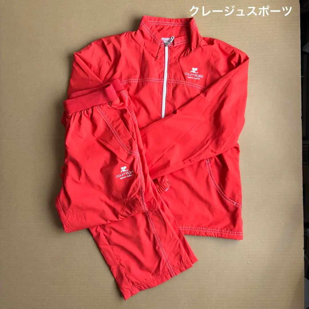 クレージュ スポーツフューチャー ジップジャケット 半袖