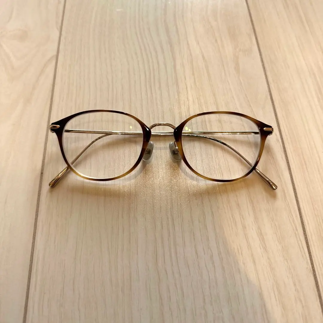 メガネ・老眼鏡 MUF-19S-232 Fire on Gold Round Glasses incl. $0 High Index Lenses with
