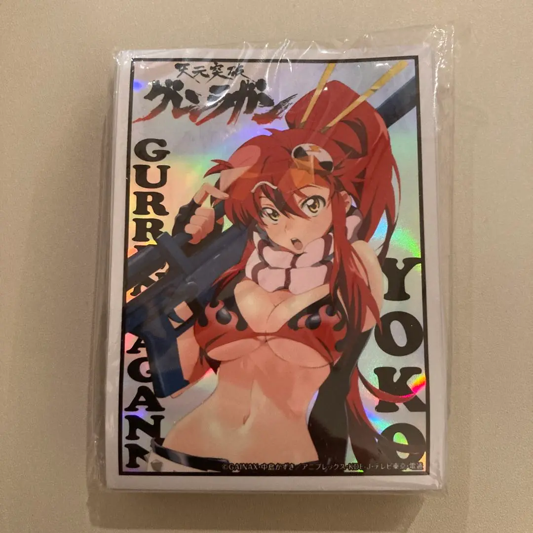 (未使用･未開封品)　ブシロード スリーブコレクションエクストラ 天元突破グレンラガン『ヨーコ』Part.2 bt0tq1u 天元突破グレンラガン ヨーコ＆ニア スリーブの通販 オレンジ