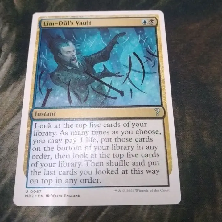 MTG 専用出品　リム＝ドゥールの櫃/Lim-Dul's Vault 4枚 PLD]リム＝ドゥールの櫃/Lim-Dul's Vault《英語》【ALL】