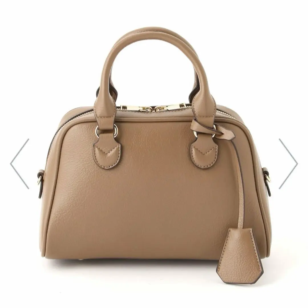 卡卡修 cache cache 皺紋仿皮革兩用波士頓包 的縮圖