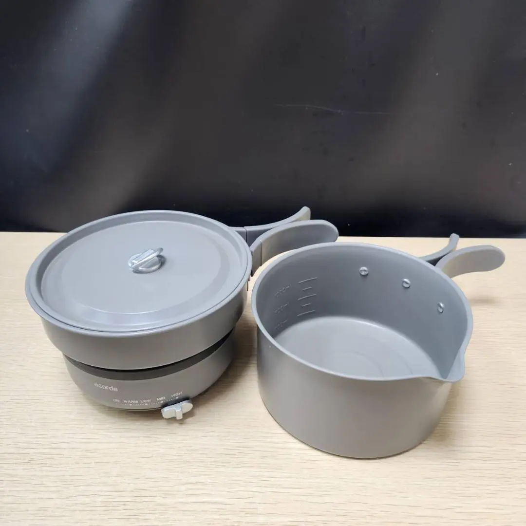 山善 クッキング ポット & プレート GGC-W600 (CG) 未使用 Amazon.co.jp: [山善] クッキング ポット & プレート お料理