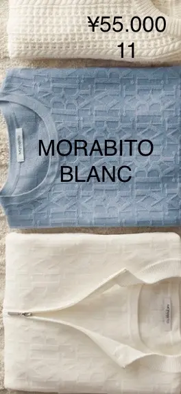 専用です掲載モラビト MORABITOBLANCニット11アイコン¥55.000 2025年最新】morabitoblancの人気アイテム - メルカリ
