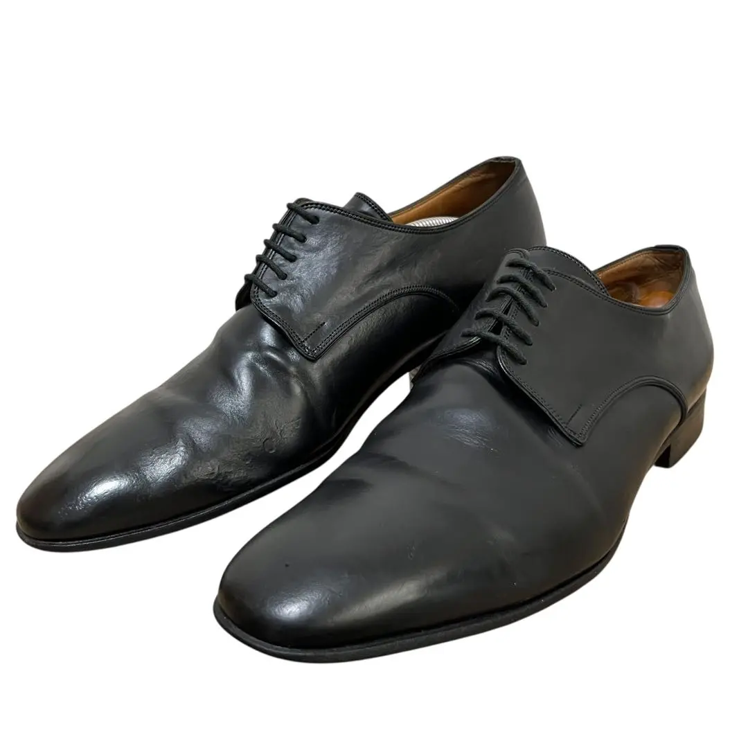 BALLY【US7EEE】ビジネスシューズ プレーントゥ レザー 外羽根 BALLY【US7EEE】ビジネスシューズ プレーントゥ レザー 外羽根