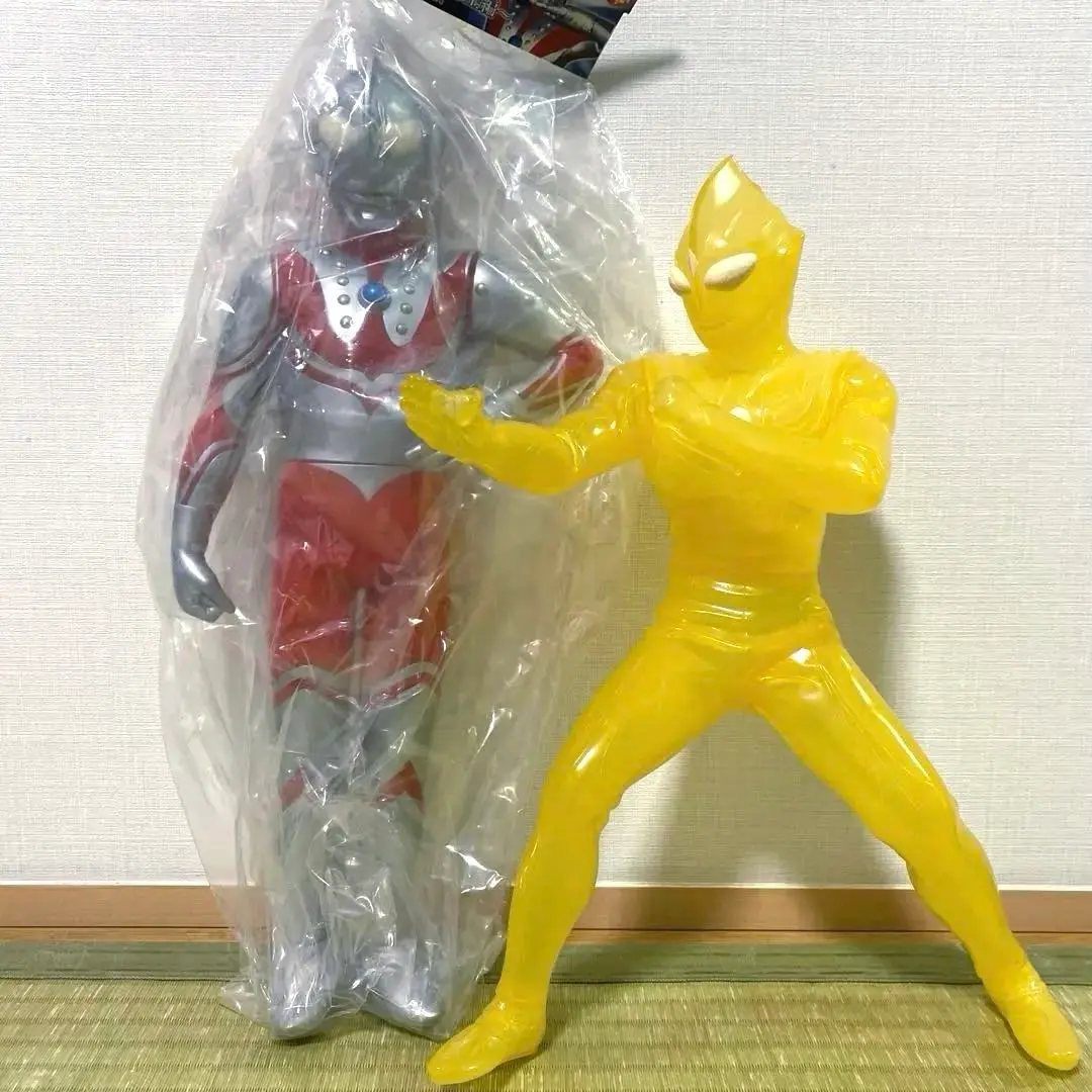 ウルトラマンシリーズ　ビッグサイズソフビフィギュア7 宇宙警備隊隊長、参上編 未開封品 ウルトラマンガイア 全長：約37cm ビッグサイズソフビ
