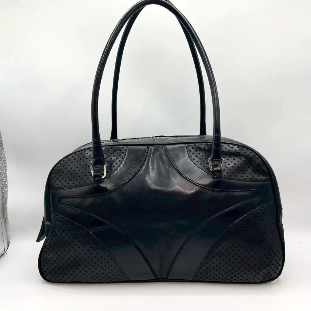 正規品　prada プラダ　ボストンバッグ　ボーリングバッグ　ハンドバッグ 2025年最新】prada プラダ ボーリングバッグの人気アイテム - メルカリ