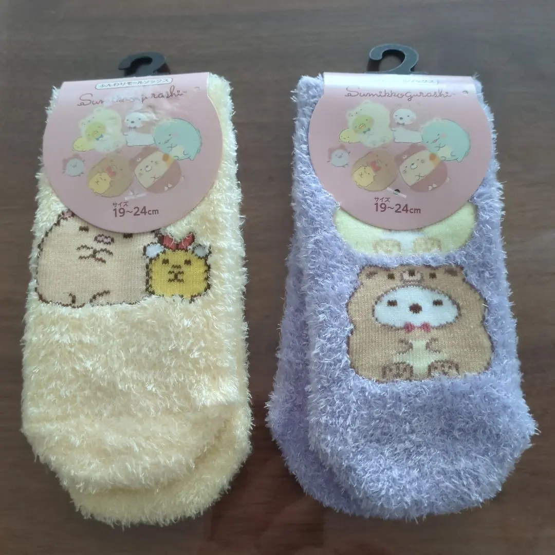 Thumbnail of Fluffy Character Socks 19-24cm
