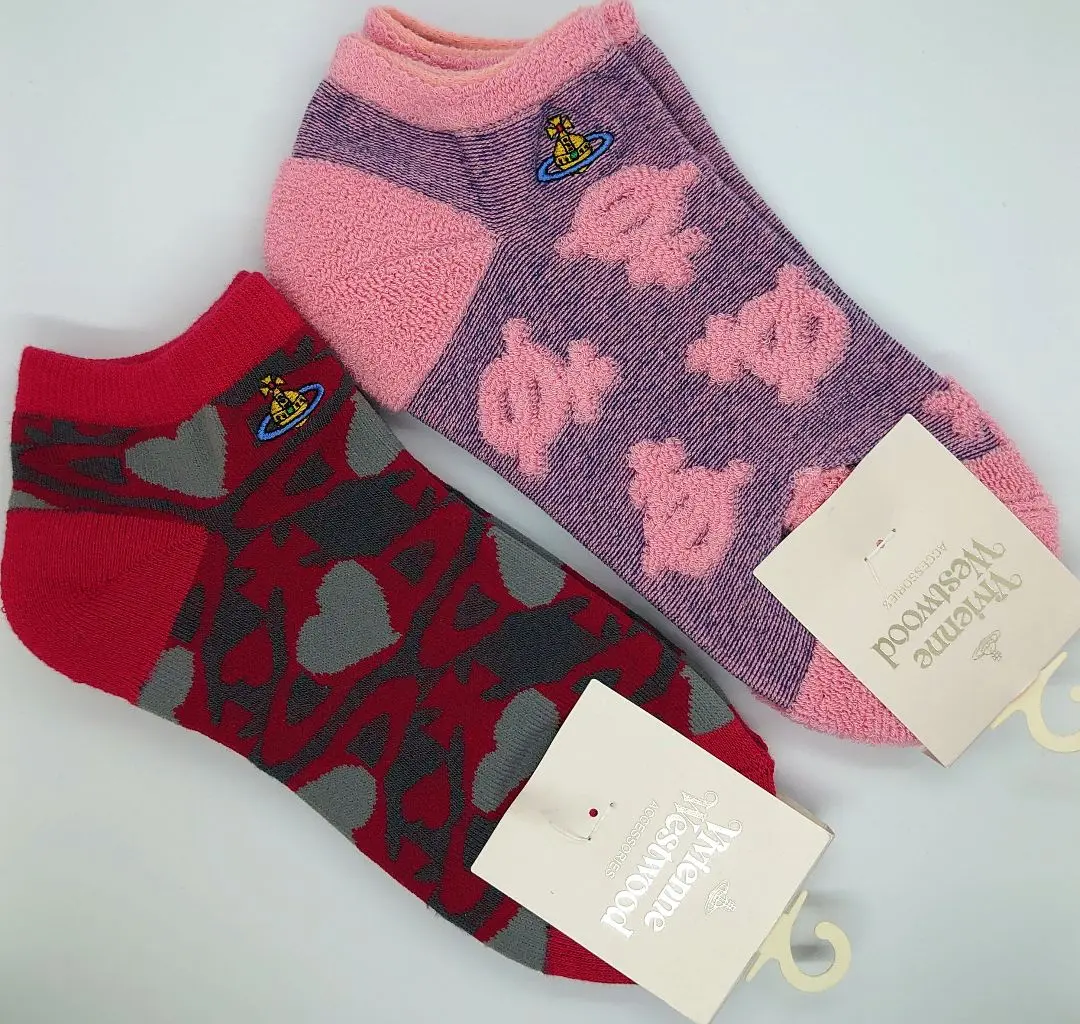 ヴィヴィアンウエストウッド 靴下 くるぶし　13足 スニーカー レディース 新品 2025年最新】Vivienne Westwood ソックス丈：ショート・くるぶし
