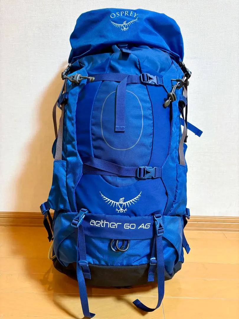 Osprey - オスプレイ　イーサー　60 ag aether ospray ザック　美品 Review：OSPREY AETHER AG 60 定番に新機能をプラス、いいとこ