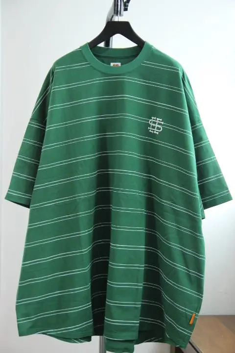 A898【入手困難】SEESEE シーシー　刺繍ロゴ　半袖Tシャツ　ボーダー m17000669689_1.jpg?1752475095