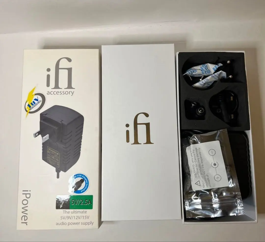 【未開封】iFi audio iPower 5V/2.5A Amazon.com: iFi SilentPower iPower2 - Low Noise DC Power