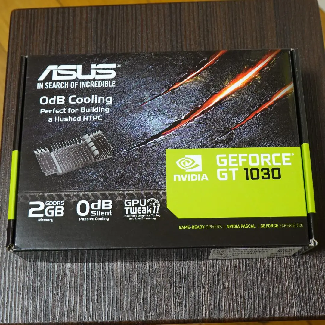 ASUS - ASUS Geforce GT1030 2GB 中古 ASUS GeForce GT 1030 2GB GDDR5 Low-Profile-Grafikkarte |