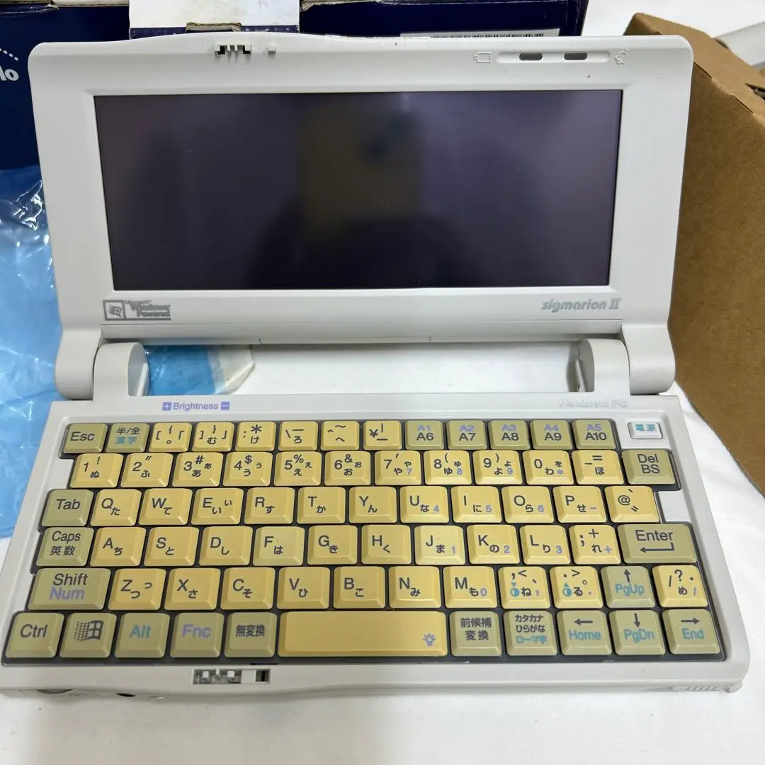 【レトロPC・完動品】NTTドコモ「シグマリオン（sigmarion）」 NTTドコモ、ハンドヘルドPC「sigmarion III」を発表