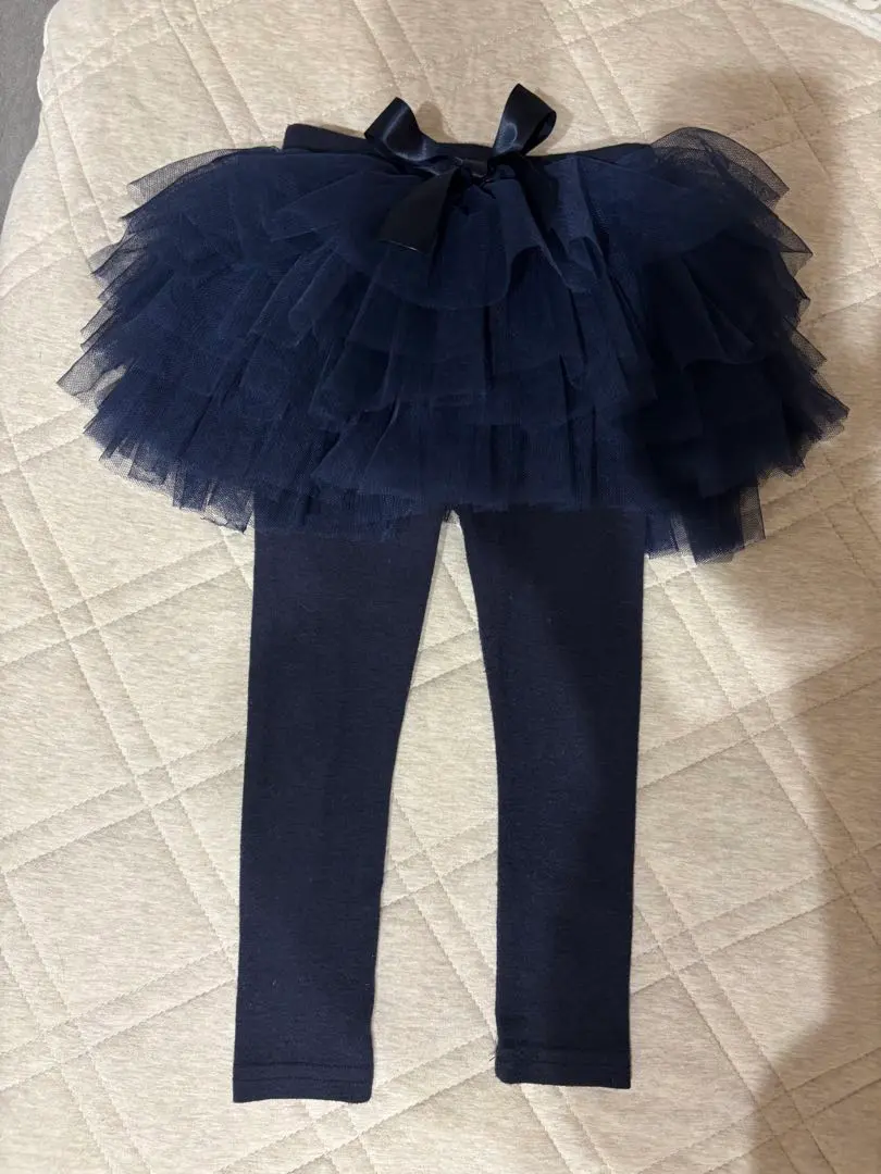 Thumbnail of Navy tutu leggings 90cm skirt pants