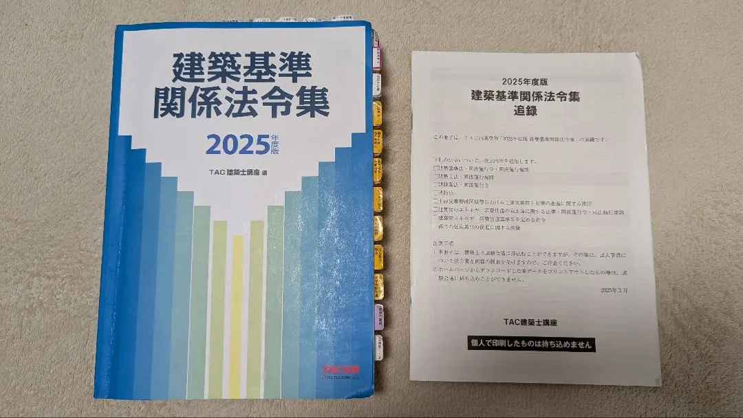 フルセット　線引済　建築関係法令集 総合資格 一級建築士 1級 令和4年2022 令和7年 建築関係法令集 線引き済 一級建築士 総合資格 2025