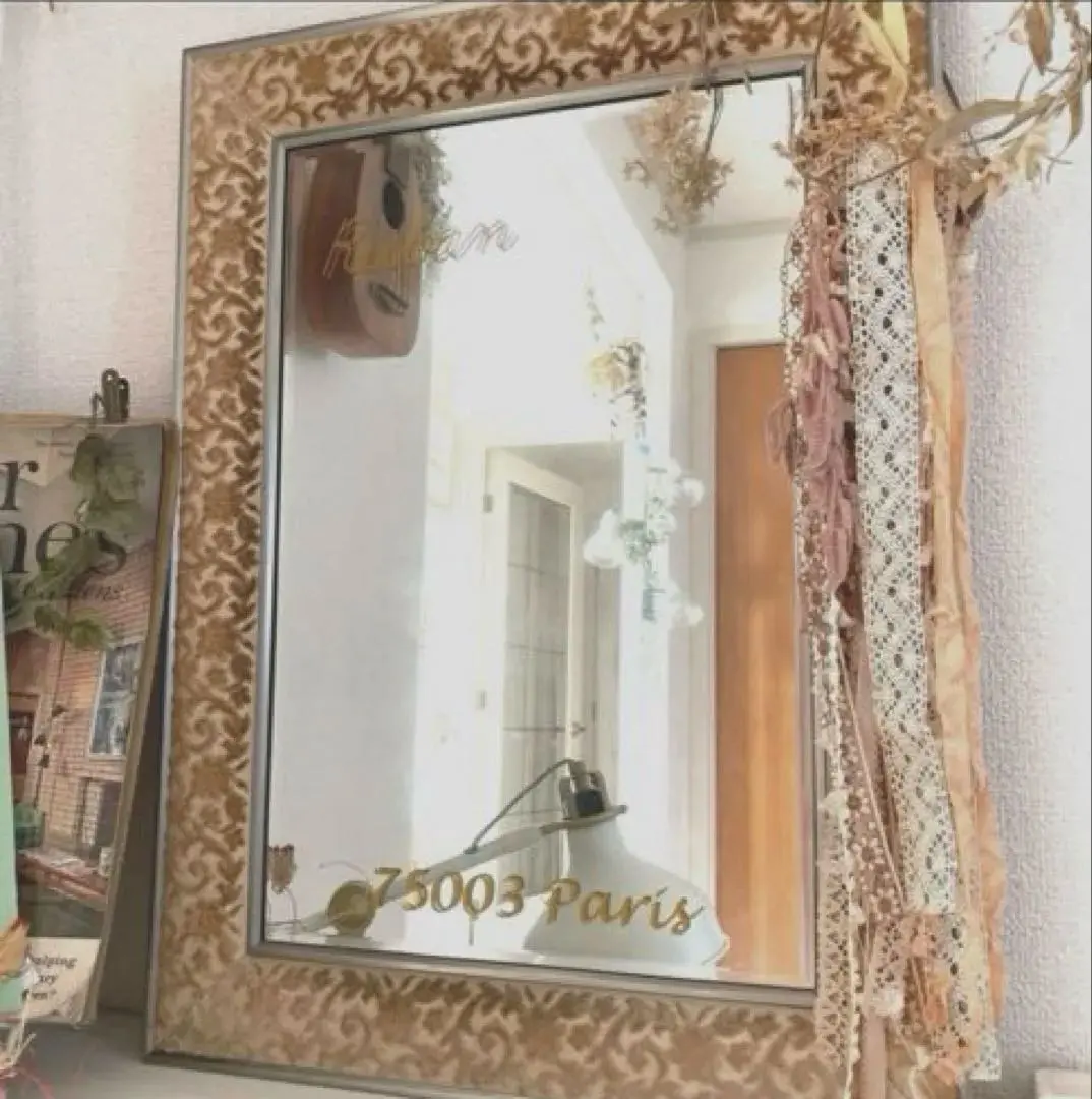 古道具ビンテージ品◾️昔の古い資生堂 壁掛けミラー / ウォールミラー / 鏡 楽天市場】鏡 壁掛け ヴィンテージ 八角ミラー ゴールド Mサイズ