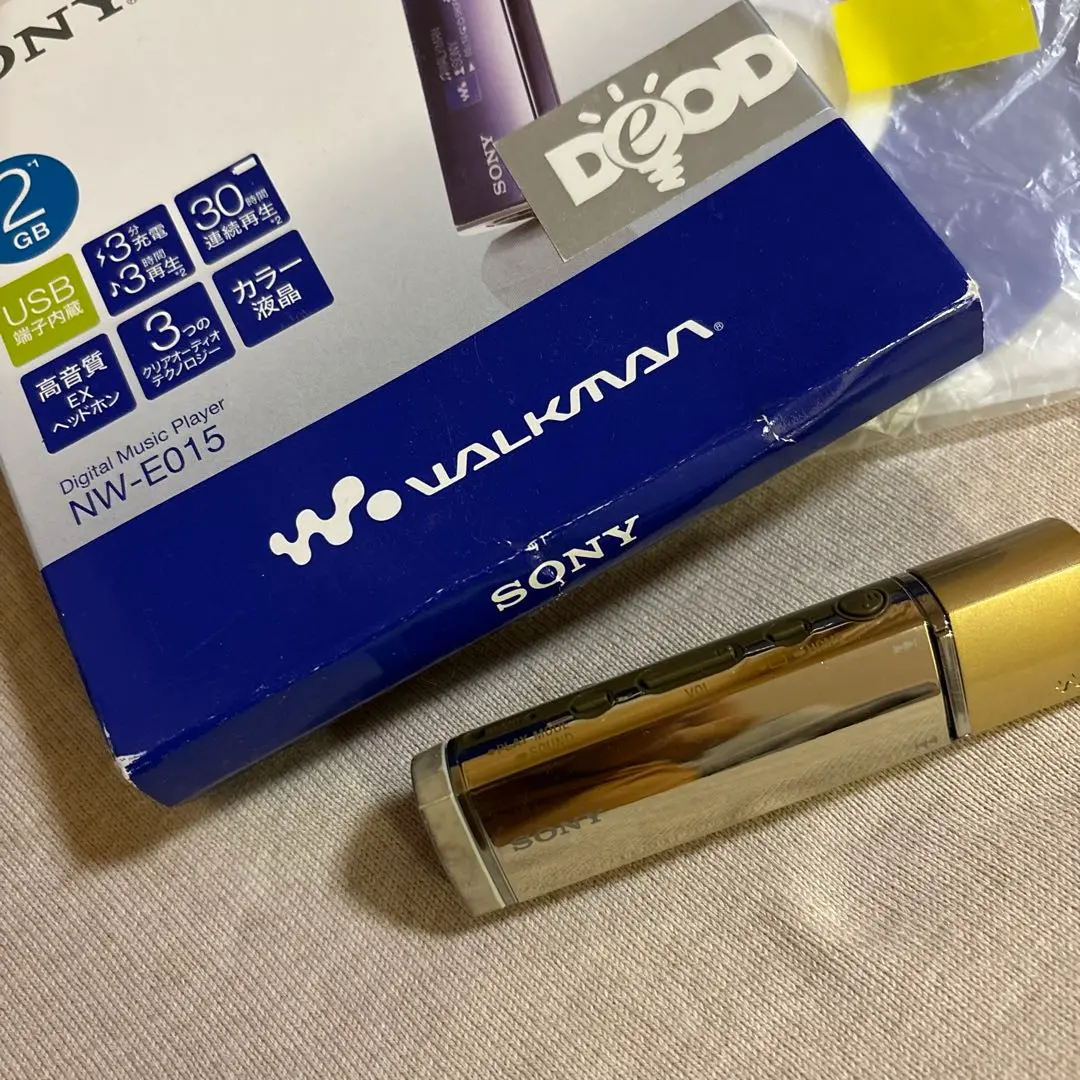 ✨SONY ソニー ウォークマン NW-E015 パープル　未使用品✨ 2025年最新】nw e015の人気アイテム - メルカリ