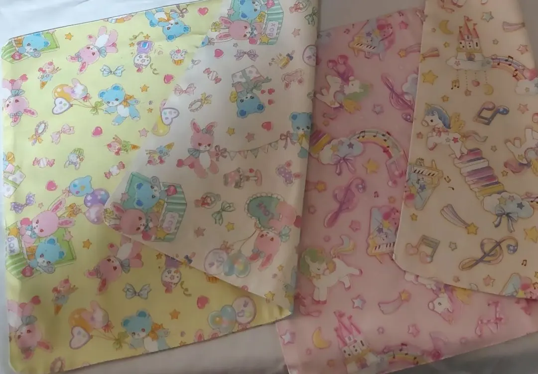 Thumbnail of ★ Special Price 【Handmade】 Reversible Placemats (Set of 2) 【Large】/ 30*40cm / Girl's