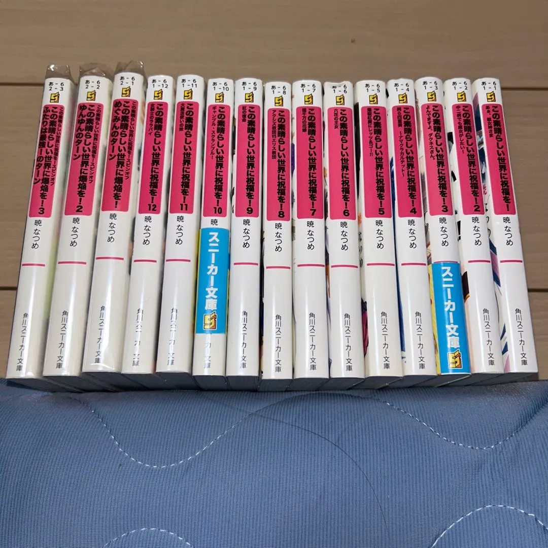 Thumbnail of Novels: KonoSuba: God's Blessing on This Wonderful World! 1-12, KonoSuba: An Explosion on This Wonderful World! 1-3