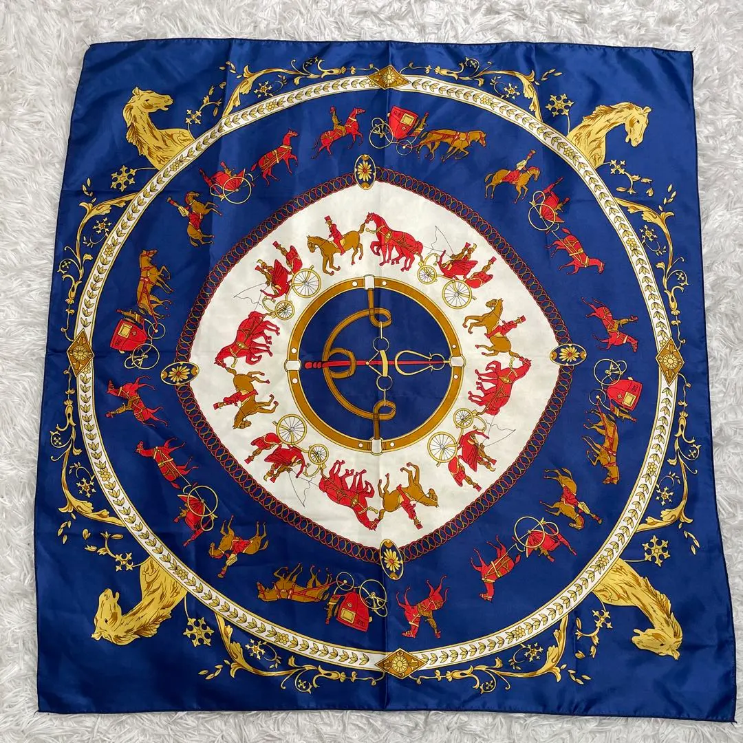 Thumbnail of Large scarf, tapestry, interior cloth, bag charm, carriage, baroque style