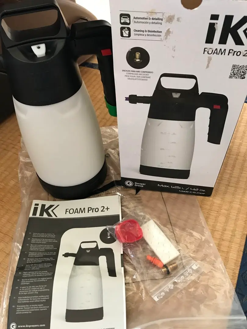 IK FOAM Pro 2+ & GLORIA PRO 05
