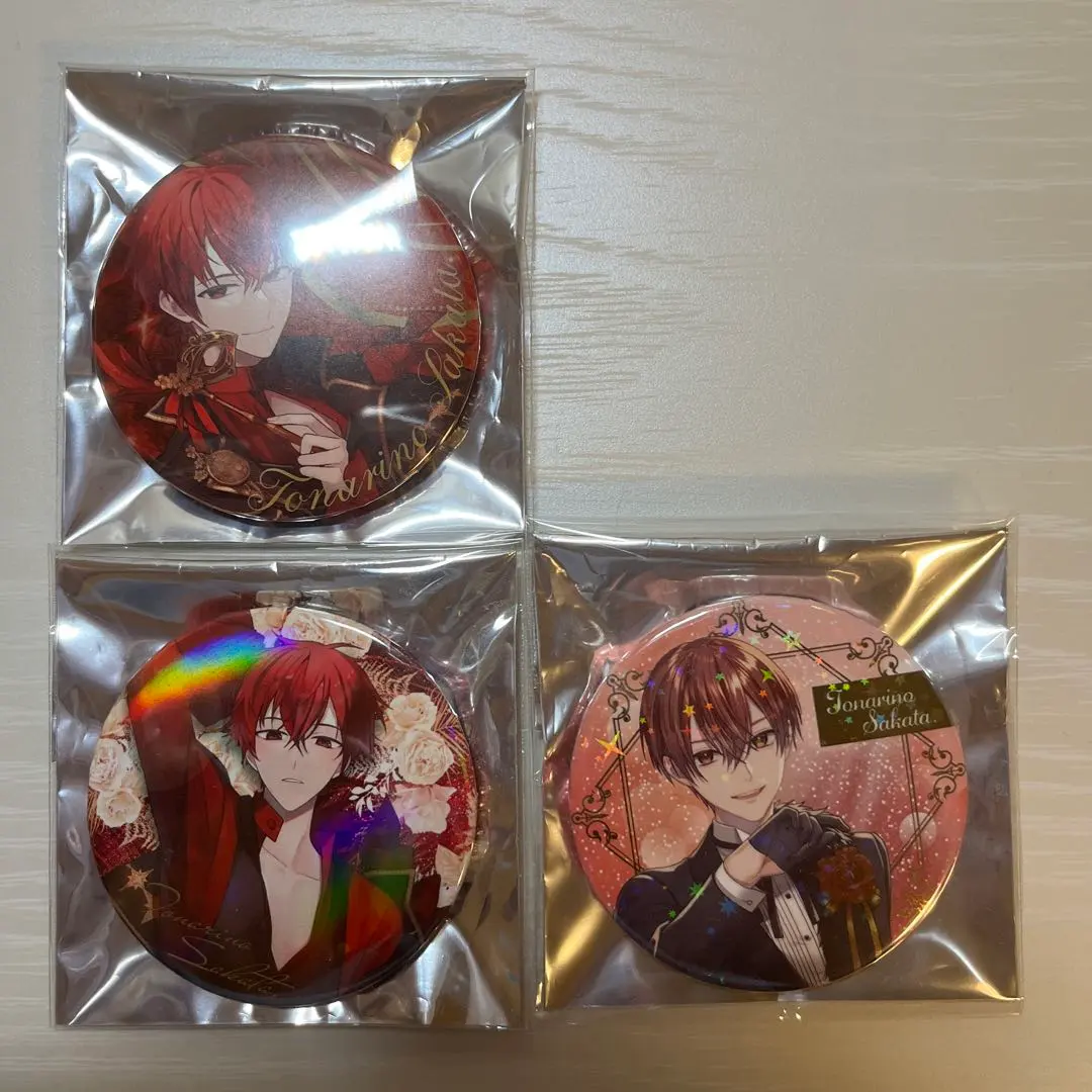 Thumbnail of UraShimaSakataSen, Tonari no Sakata, Ahono Sakata, Halloween Party 2024, Can Badge