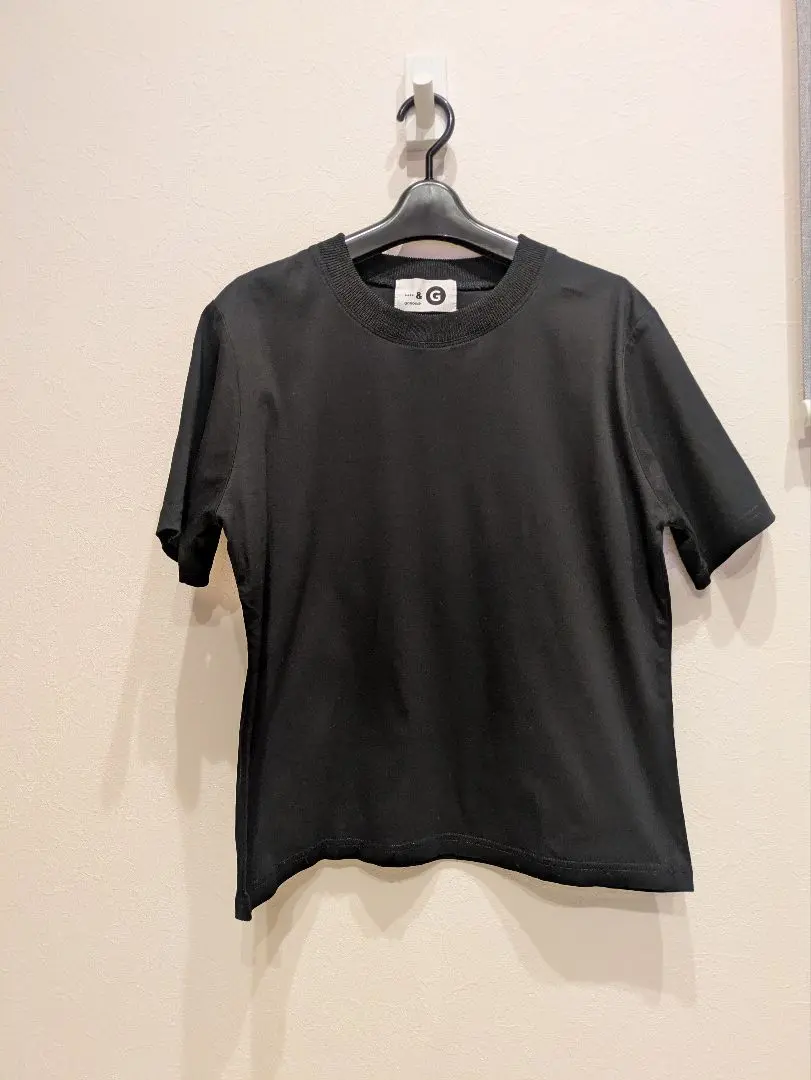 半袖Tシャツ ガノッシュ 257-81270 オーバーサイズ 春 夏 30代 40代 50代  レディース カジュア ganosch lady  チャコール グレー シロ ホワイト 半袖Tシャツ ガノッシュ 257-81270 オーバーサイズ 春 夏 30代