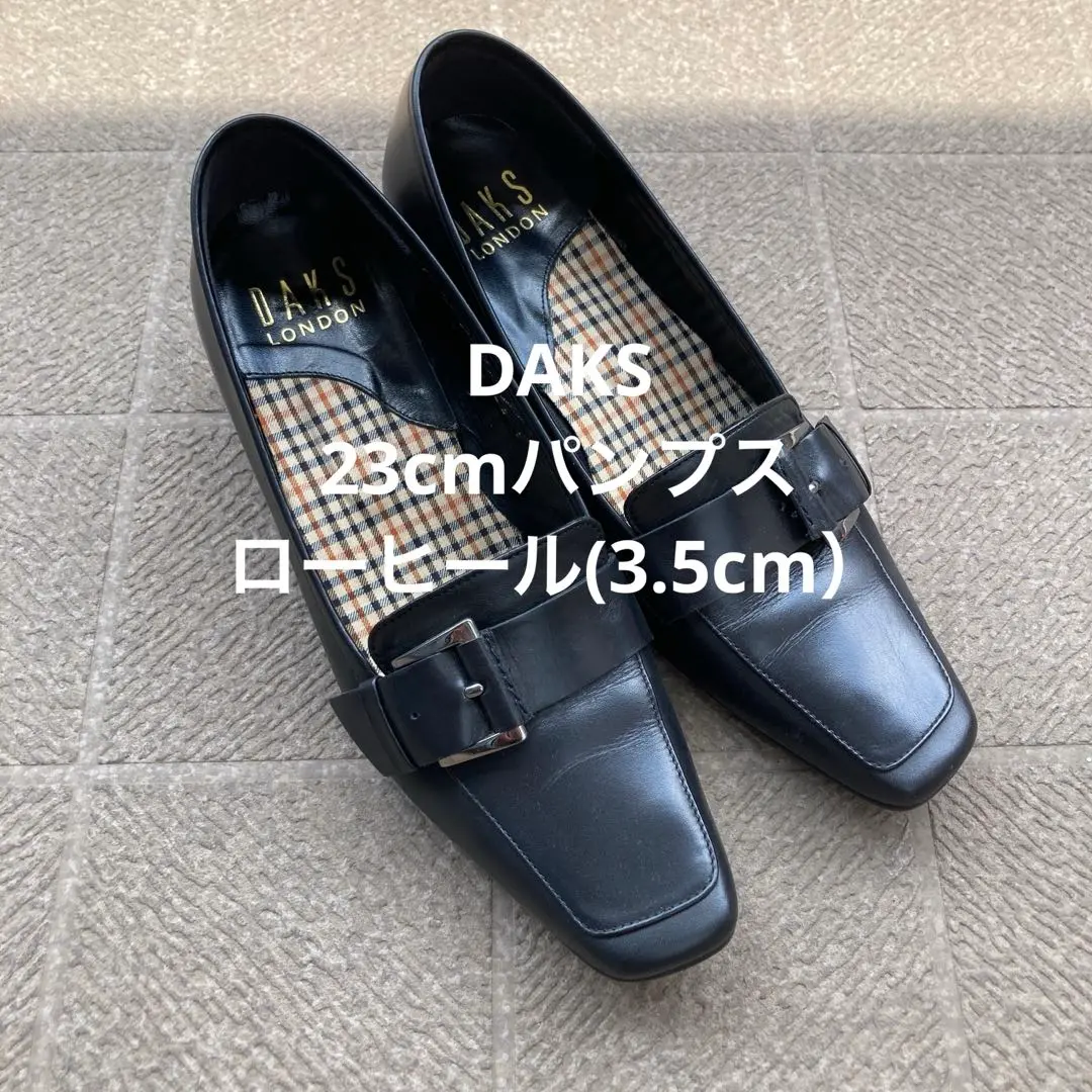 【新品】 DAKS ダックス タッセルローファー レザー 靴 黒 23 2025年最新】Daks レディース ローファー・革靴の人気アイテム