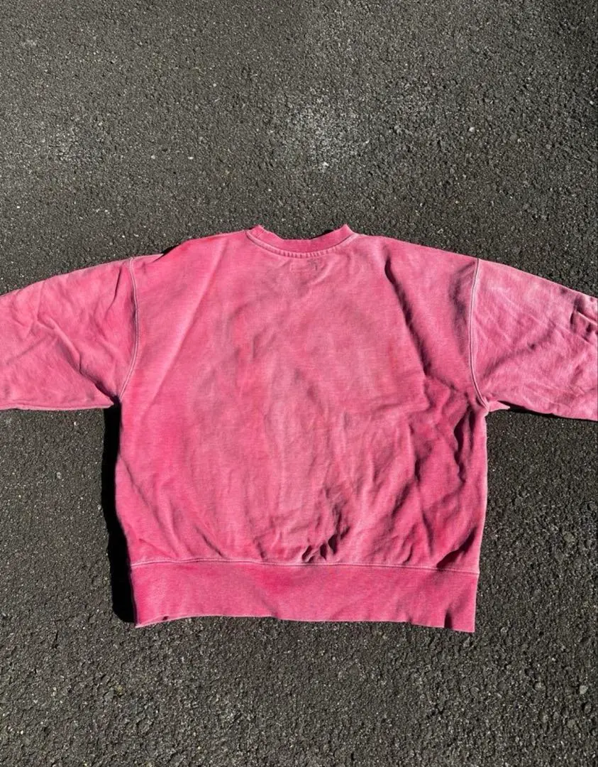 Thumbnail of BEAMS Pink Crew Neck Sweatshirt