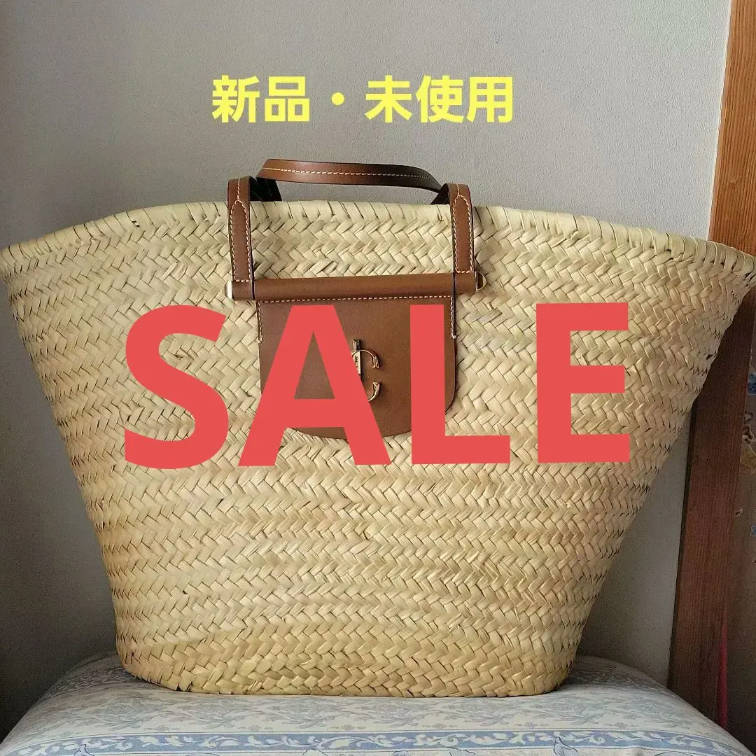 ✨ ジミーチュウ　カゴバッグ　ハンドバッグ　大容量　A4可能 レディース ✨ A4 Jimmy Choo(ジミーチュウ) かごバッグ(レディース) - 海外