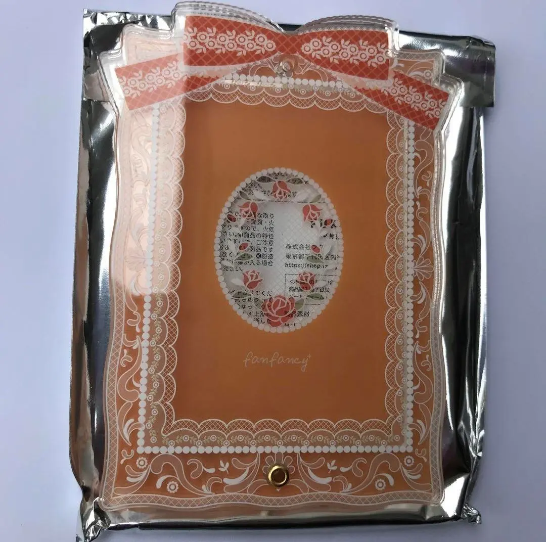 Thumbnail of fanfancy Fukuya Acrylic Frame Lace Ribbon - Orange