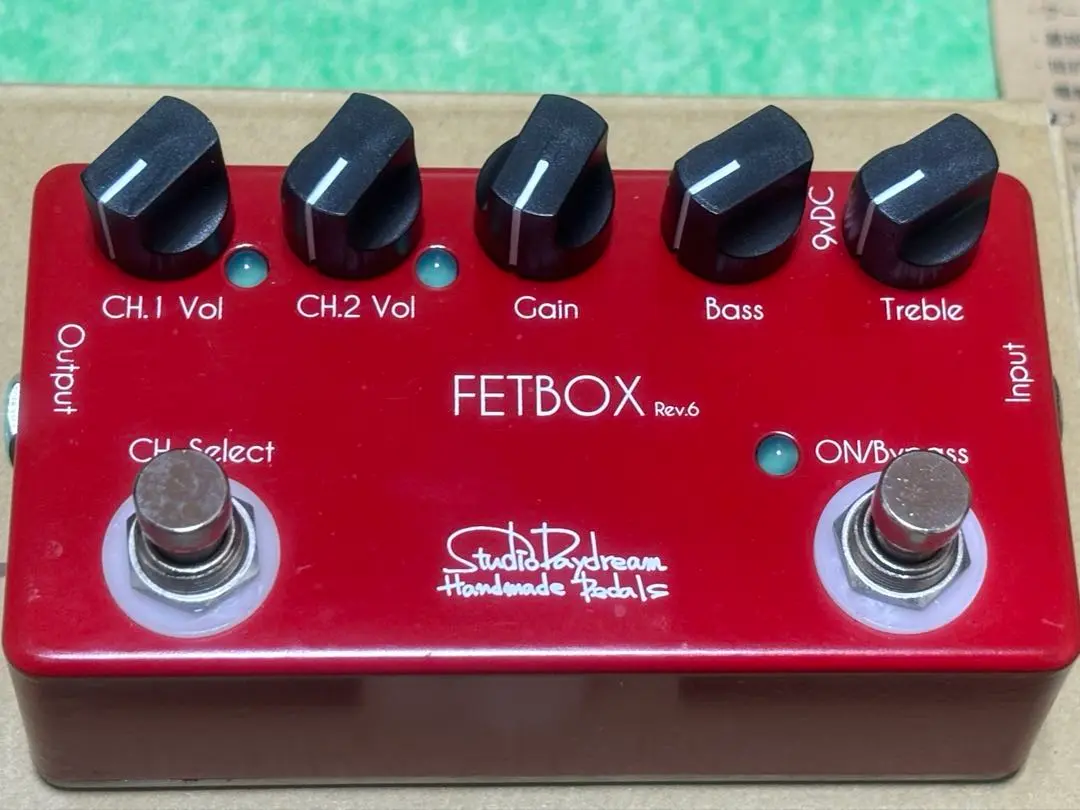FETBOX Rev6.0 ギターエフェクター Studio Daydream】スタジオデイドリーム『プリアンプ』FETBOX