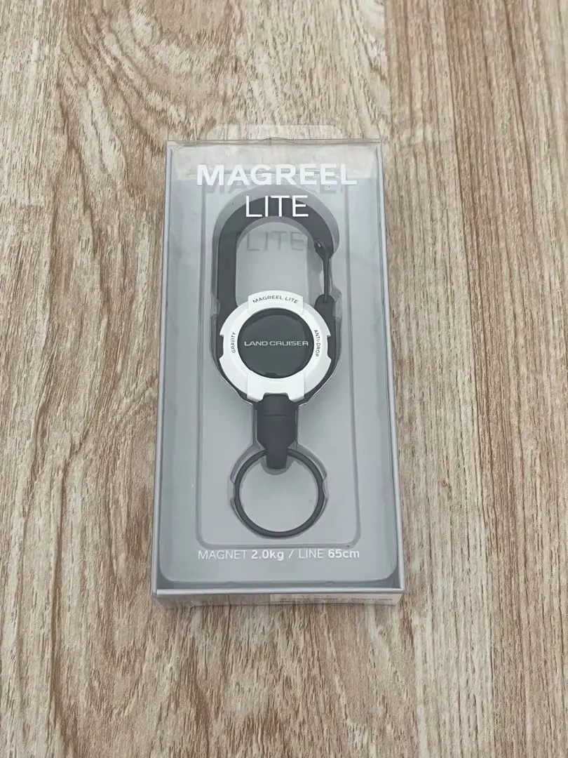 ランクルベース　マグネットリール　黒　LAND CRUISER ランクル ランクルBASE × ROOT CO. MAG REEL LITE : ランドクルーザー