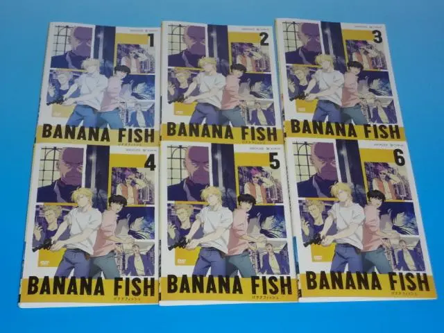 全巻セット【中古】DVD▼BANANA FISH(12枚セット)第1話～第24話 最終 レンタル落ち BANANA FISH 全12枚 第1話〜第24話 最終 レンタル落ち 全巻