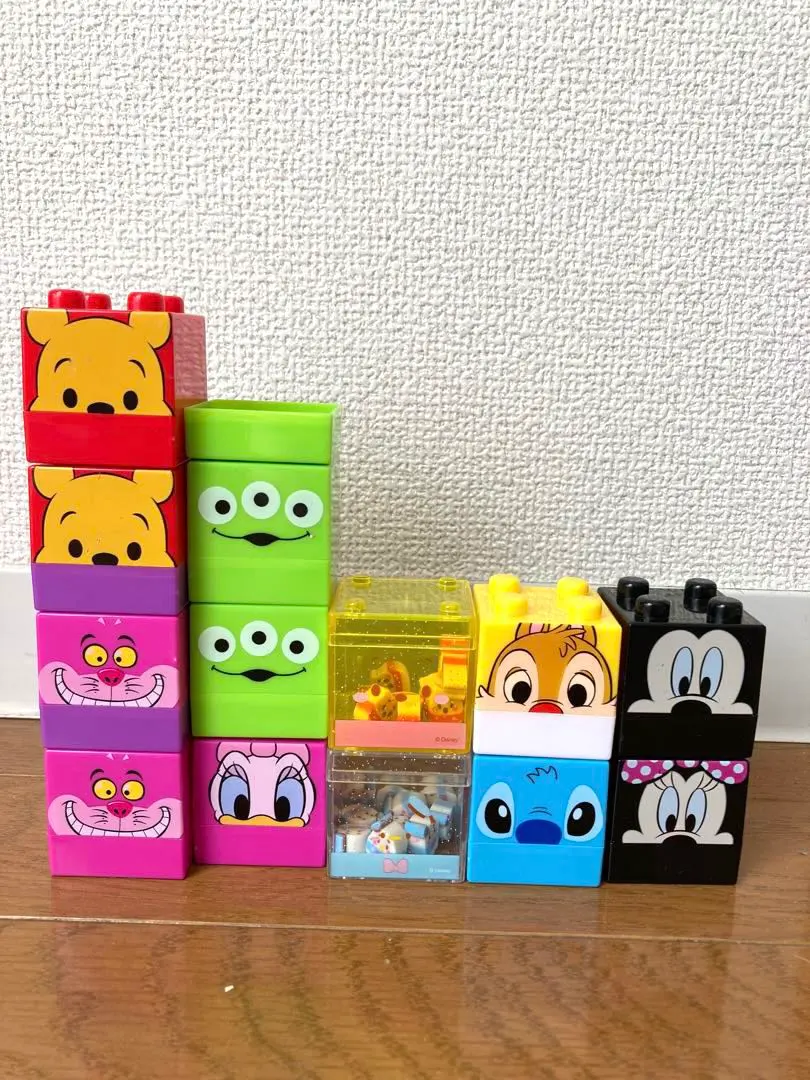 Thumbnail of Disney Character Blocks in Eraser - New