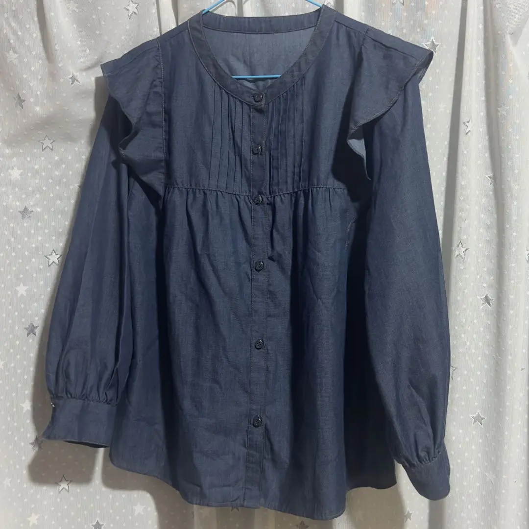 Thumbnail of 【any SiS】Denim-like Blouse