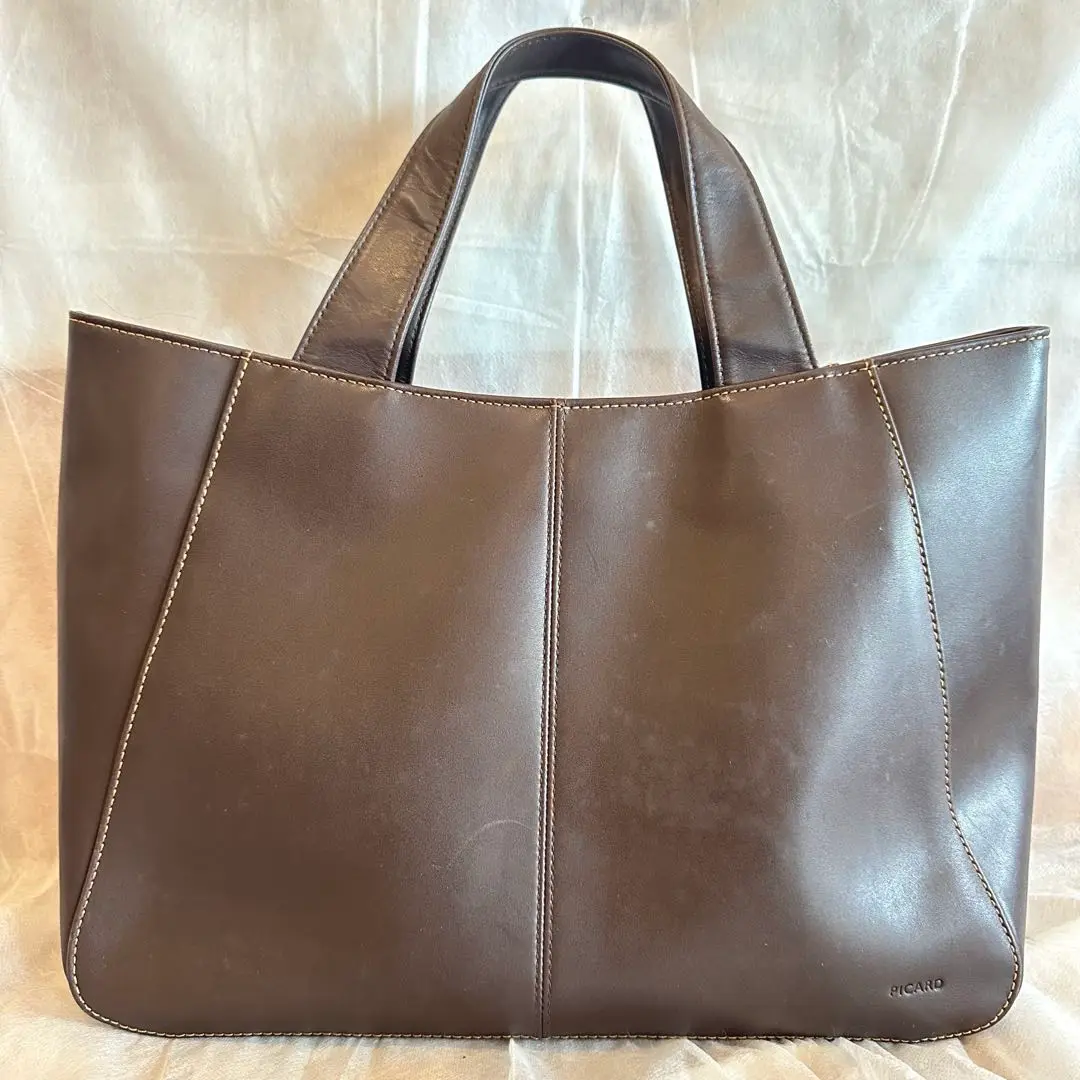 no32895 ピカード バルコス 高島屋 本革 レザー トート バッグ