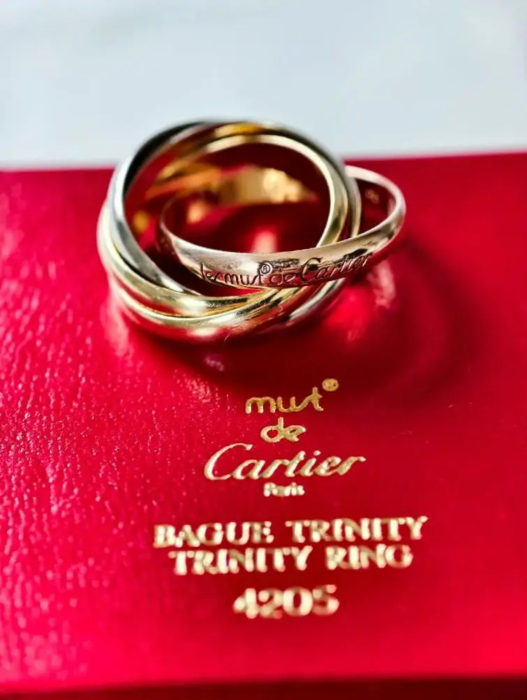 2025年最新】カルティエ Cartier トリニティ5連リングの人気