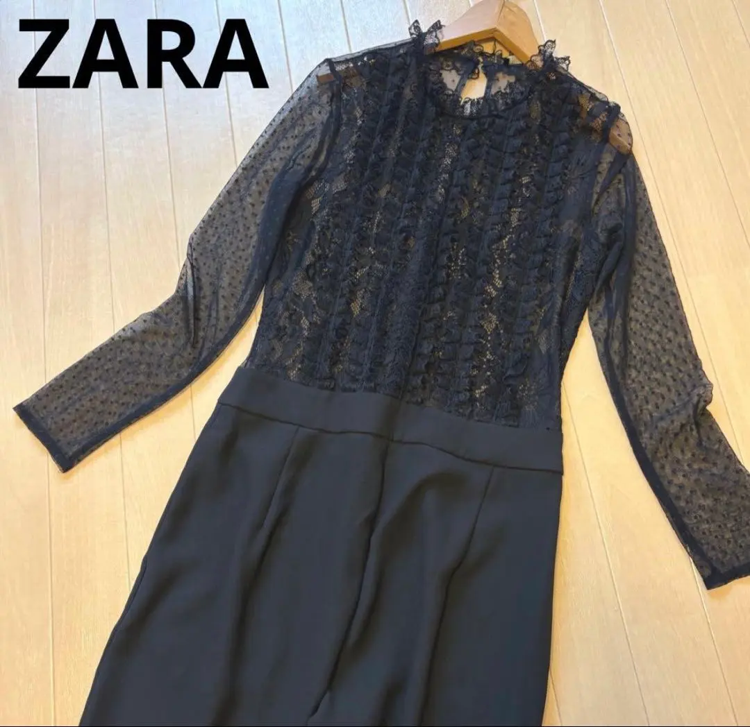 Thumbnail of ZARA Lace & Frill Jumpsuit