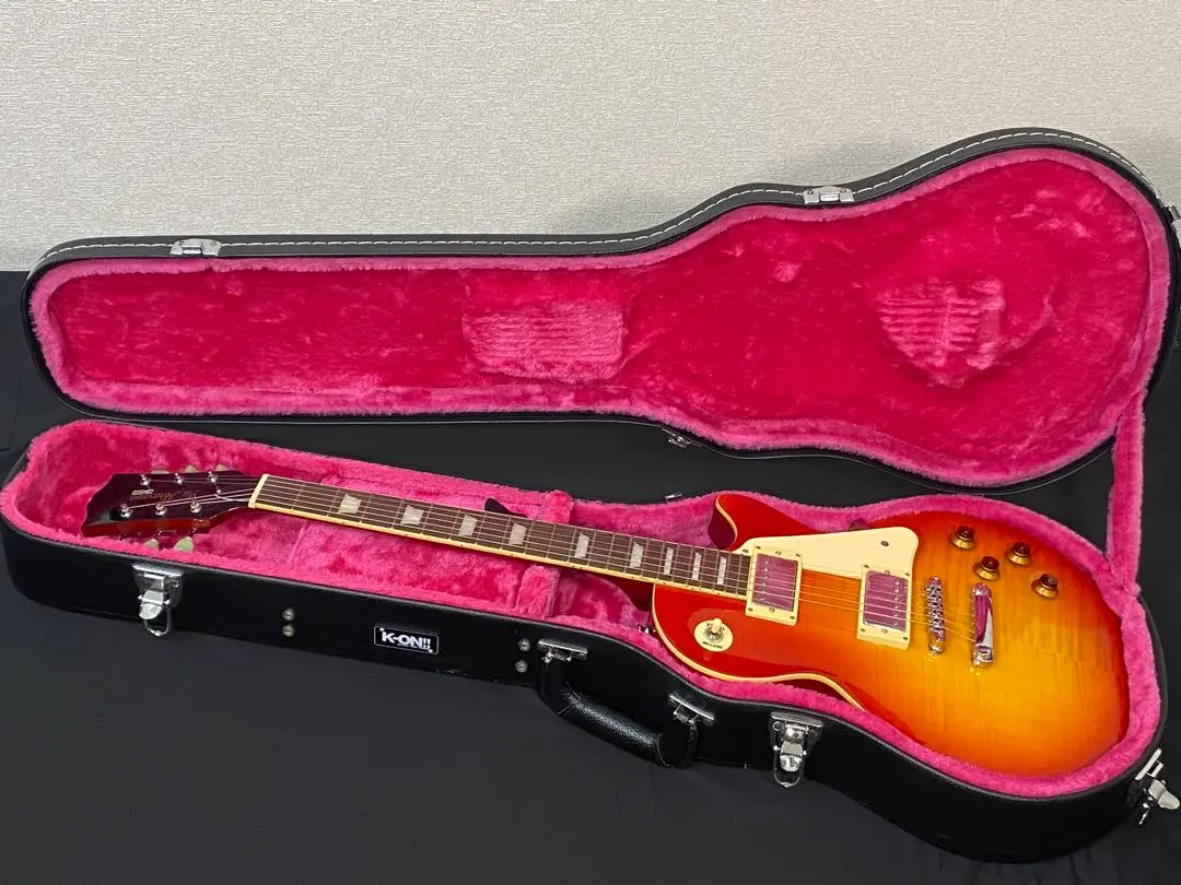K-ON 平沢唯 レスポール KLP-Yui けいおん　ぎー太 けいおん 平沢唯モデル エレキギター レスポール KLP-yui model