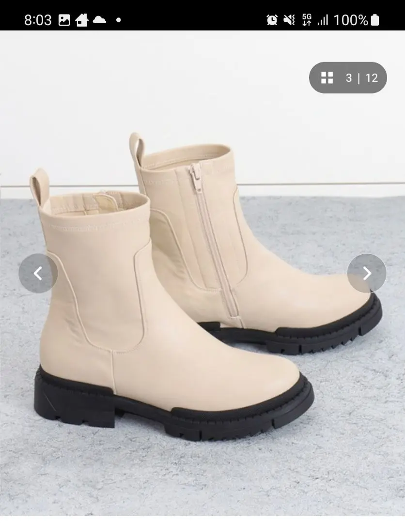 極美品 DIANA サイドゴアブーツ ベルト ポインテッドトゥ