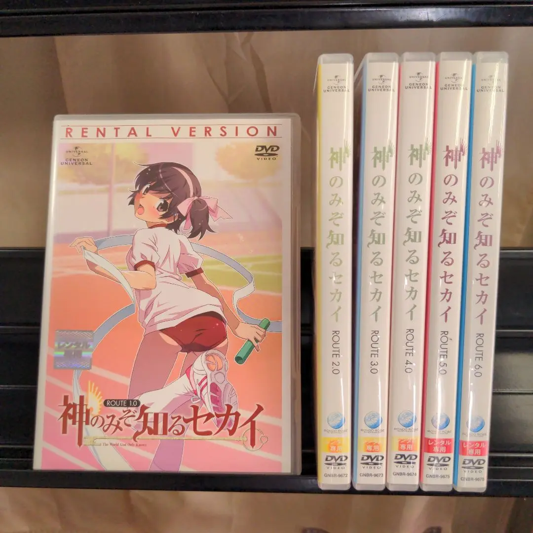 (未使用･未開封品)　神のみぞ知るセカイ [レンタル落ち] 全6巻セット [マーケットプレイスDVDセット商品] df5ndr3 2025年最新】神のみぞ知るセカイ 全6巻 レンタルの人気アイテム