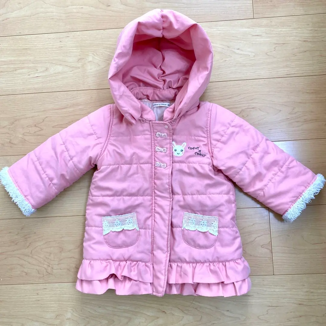 Thumbnail of Girl's, Coure Coure, 90cm, Coat, Kimuratan