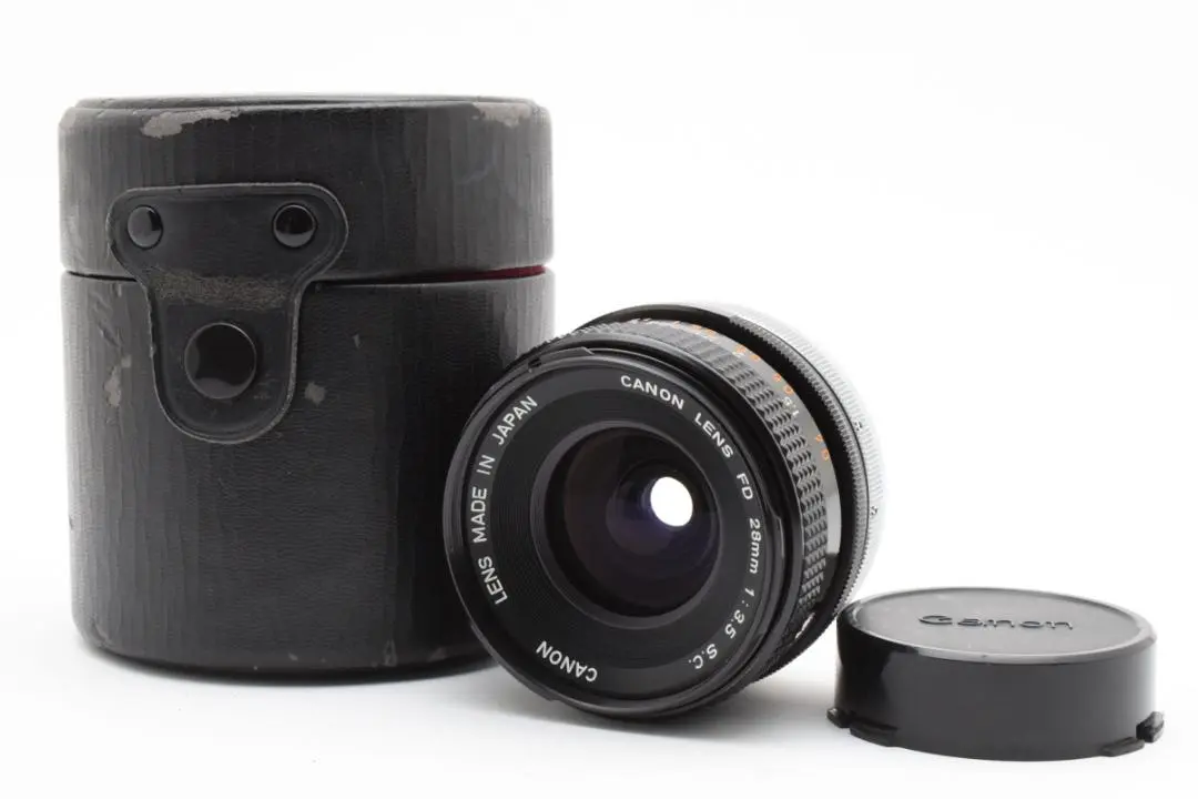 Canon - Canon キヤノン FD 28mm F3.5 S.C. レンズケース付 レンズ Amazon | Canon FD 28mm f3.5 S.C. | 一眼レフカメラ 通販