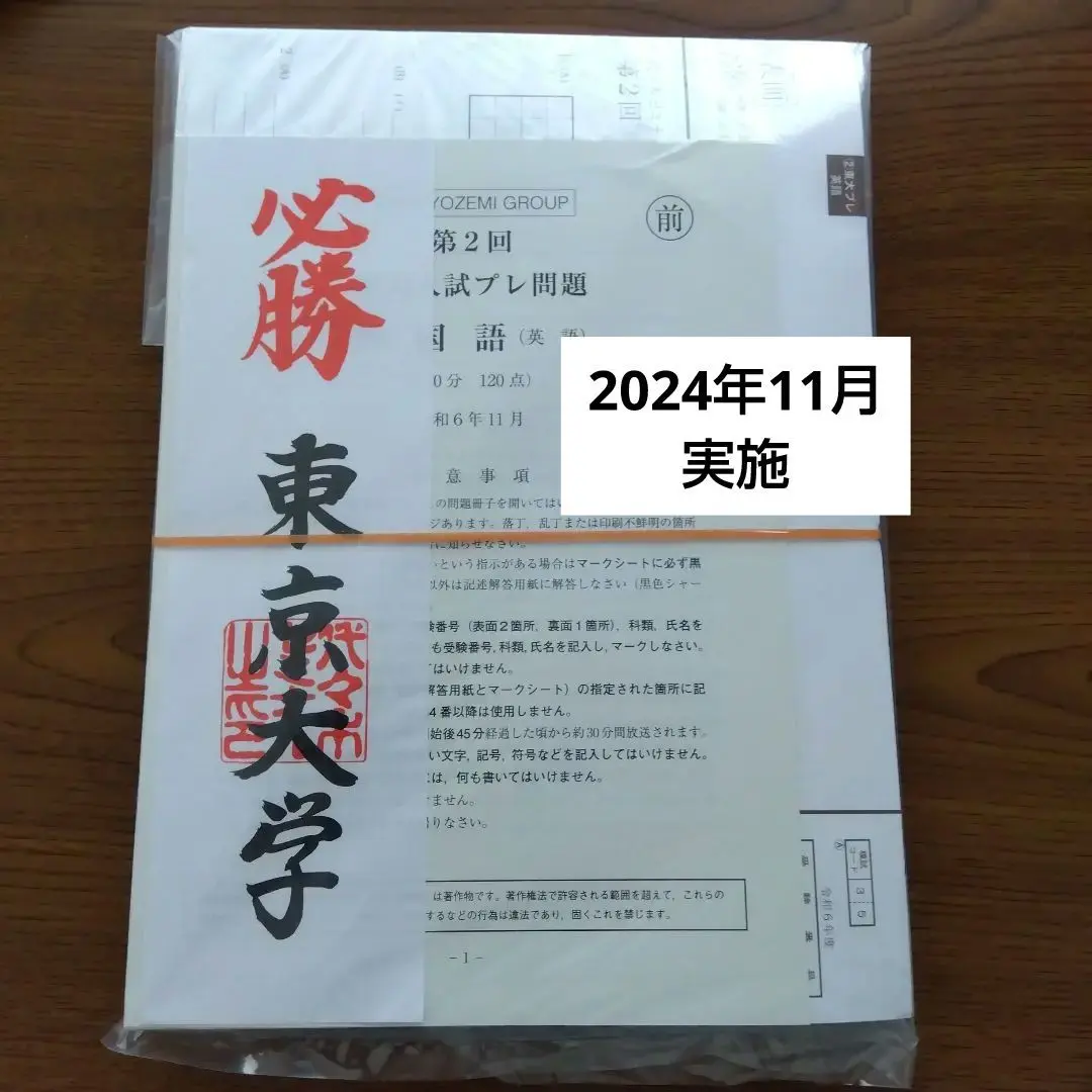 駿台 河合 代ゼミ 東大模試セット17冊 定価29000円 駿台 河合 代ゼミ 東大模試セット17冊 定価29000円
